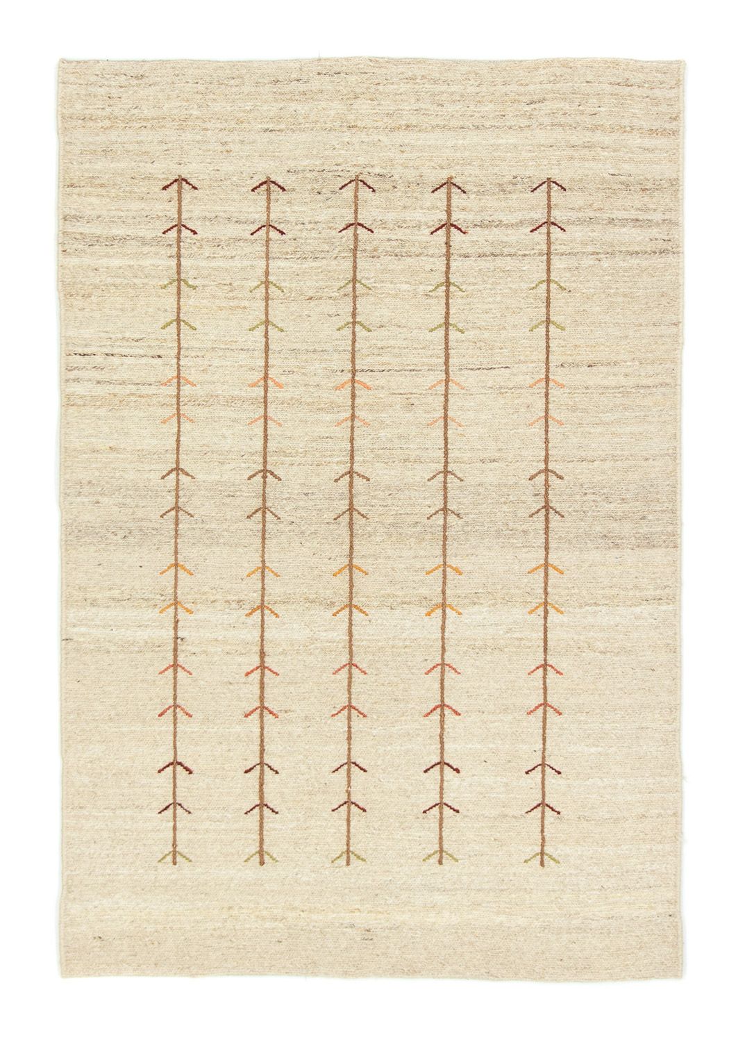 Gabbeh-matta - persisk - 145 x 101 cm - beige