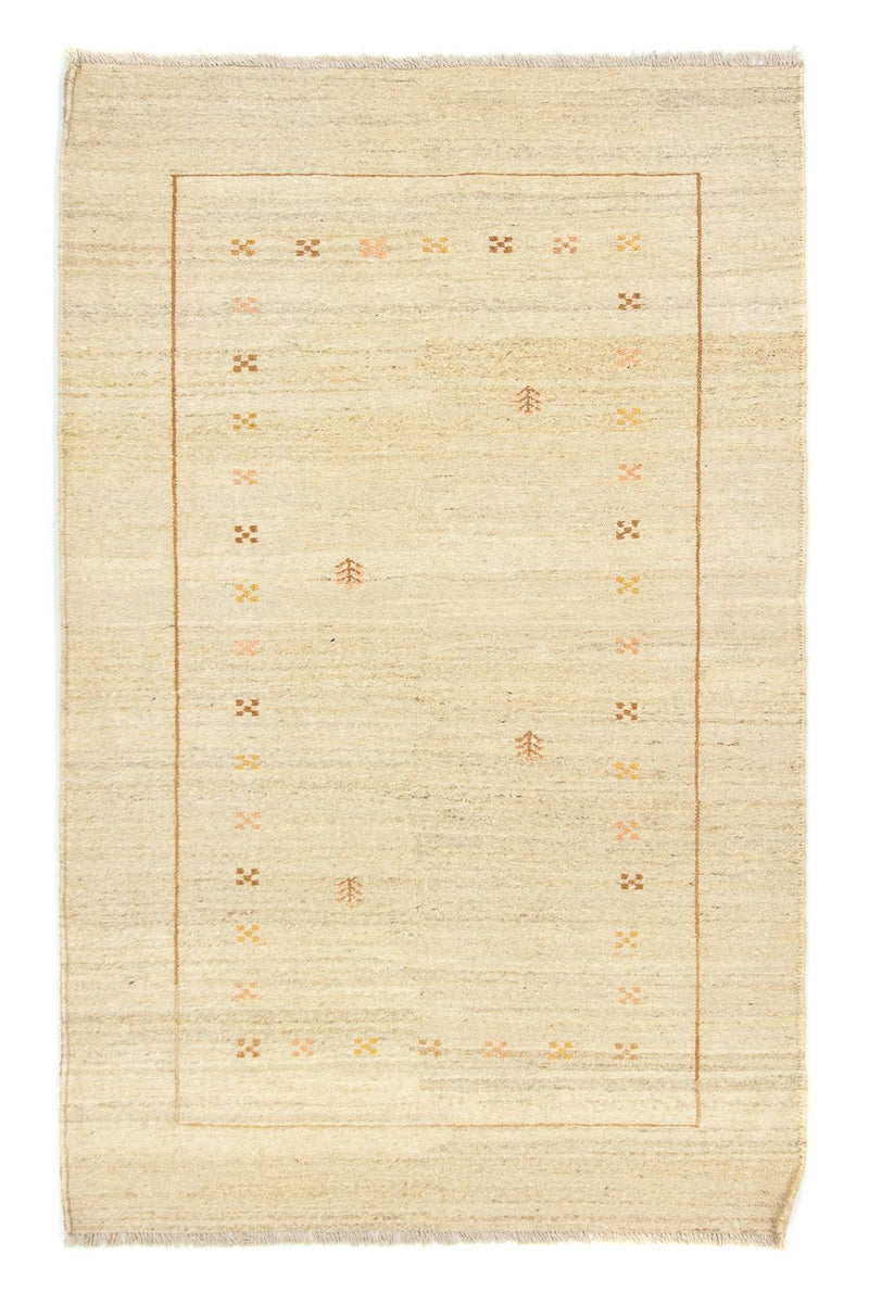 Gabbeh-matta - persisk - 190 x 120 cm - beige