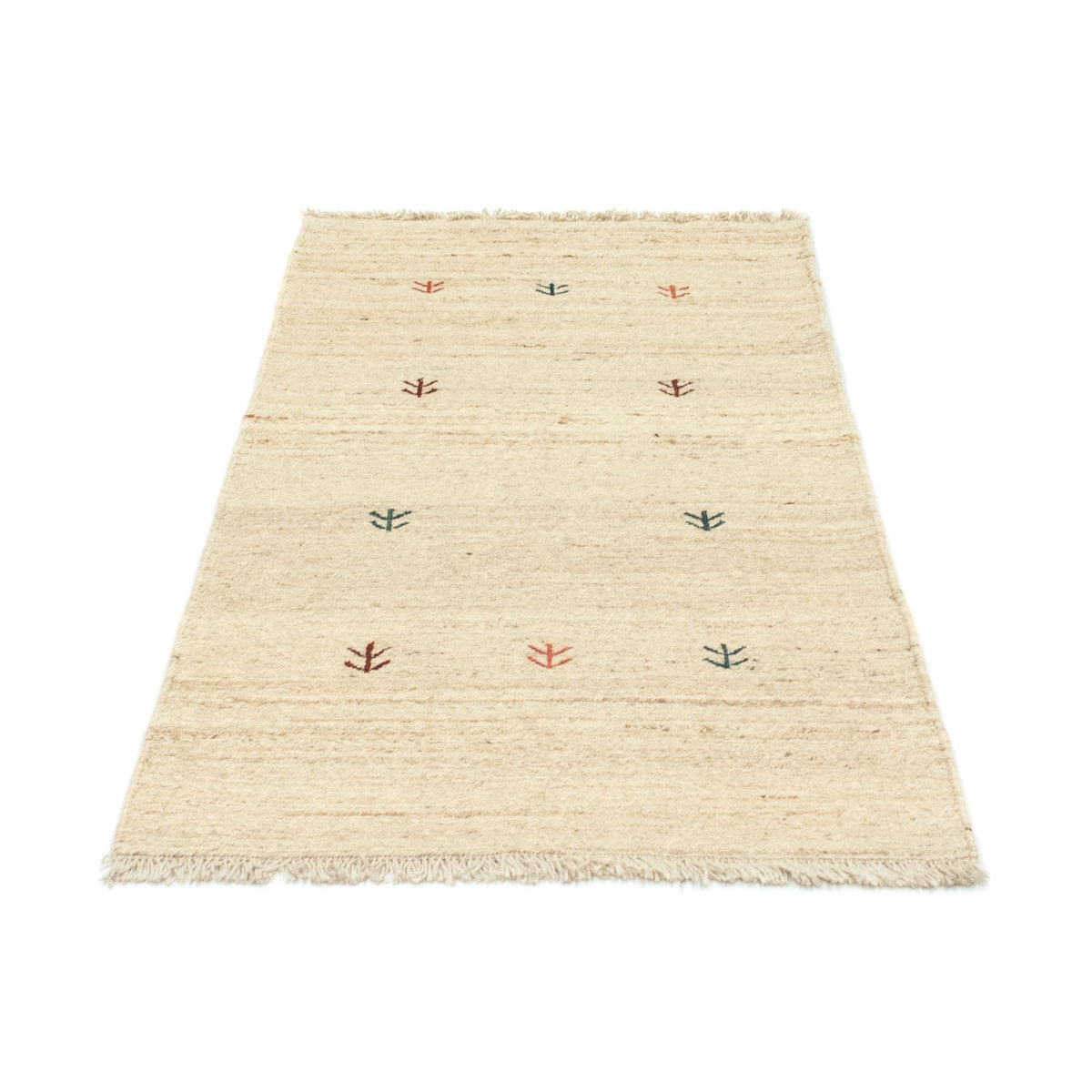 Gabbeh-matta - persisk - 138 x 75 cm - beige