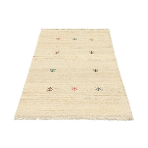 Gabbeh-matta - persisk - 138 x 75 cm - beige