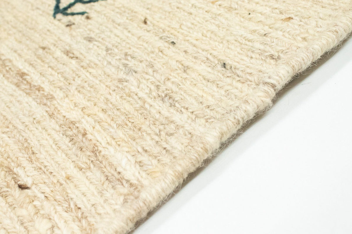 Gabbeh-matta - persisk - 138 x 75 cm - beige