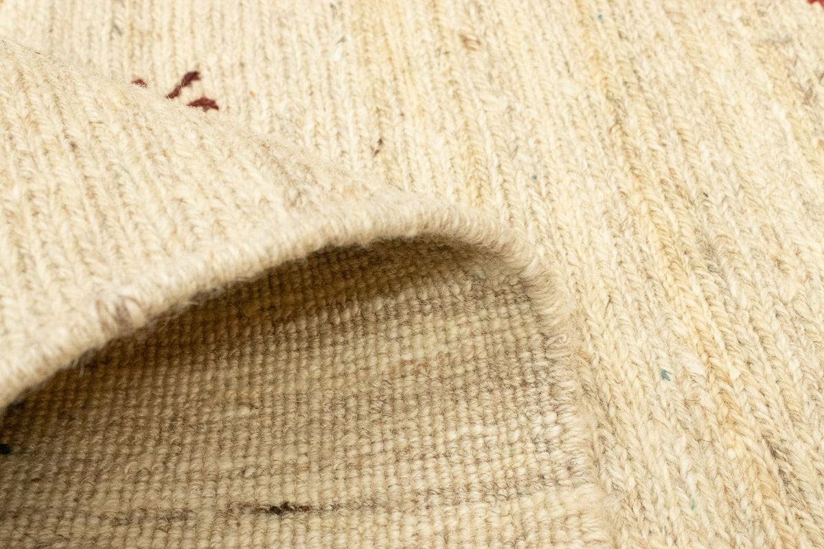 Gabbeh-matta - persisk - 138 x 75 cm - beige