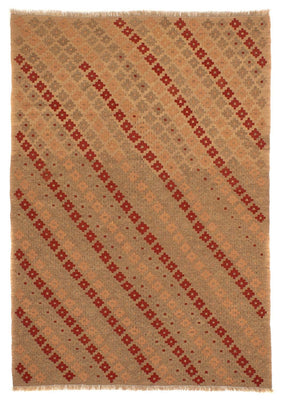Kelim Carpet - orientalisk matta - 215 x 155 cm - ljusbrun