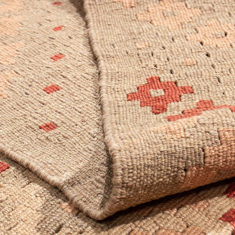 Kelim Carpet - orientalisk matta - 215 x 155 cm - ljusbrun