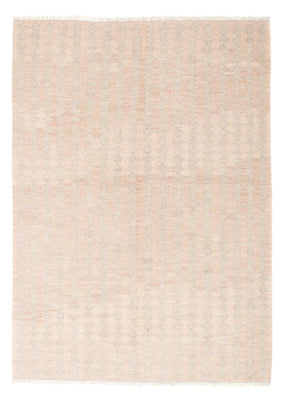Kelim matta - trendig - 223 x 132 cm - beige
