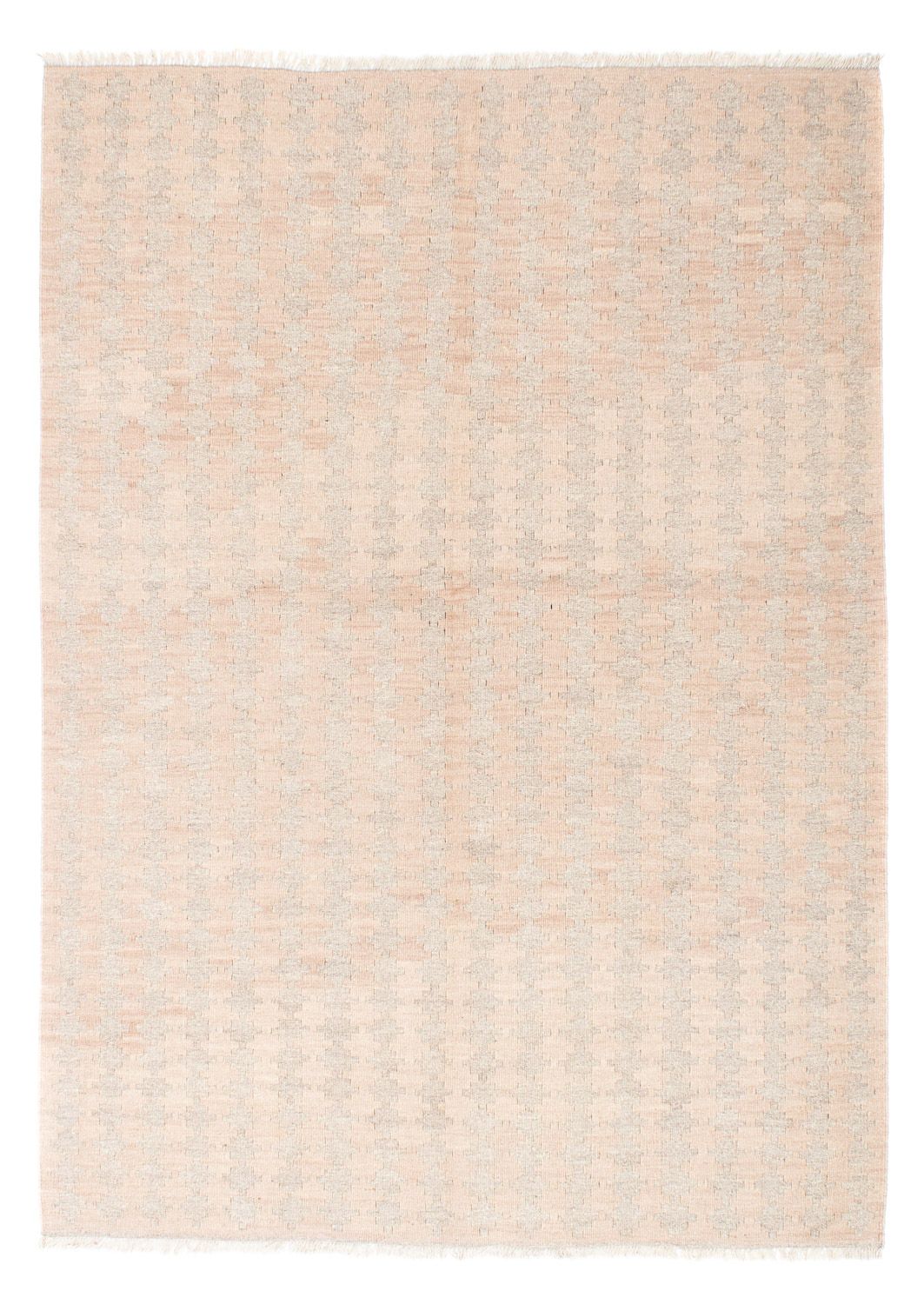 Kelim matta - trendig - 223 x 132 cm - beige