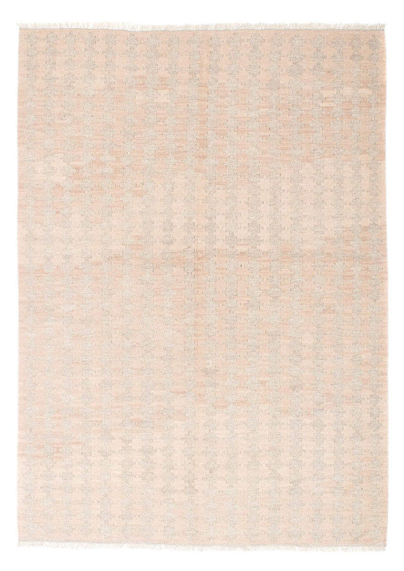 Kelim matta - trendig - 223 x 132 cm - beige