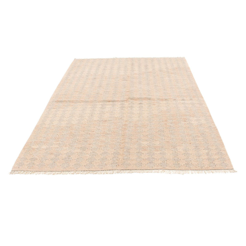 Kelim matta - trendig - 223 x 132 cm - beige
