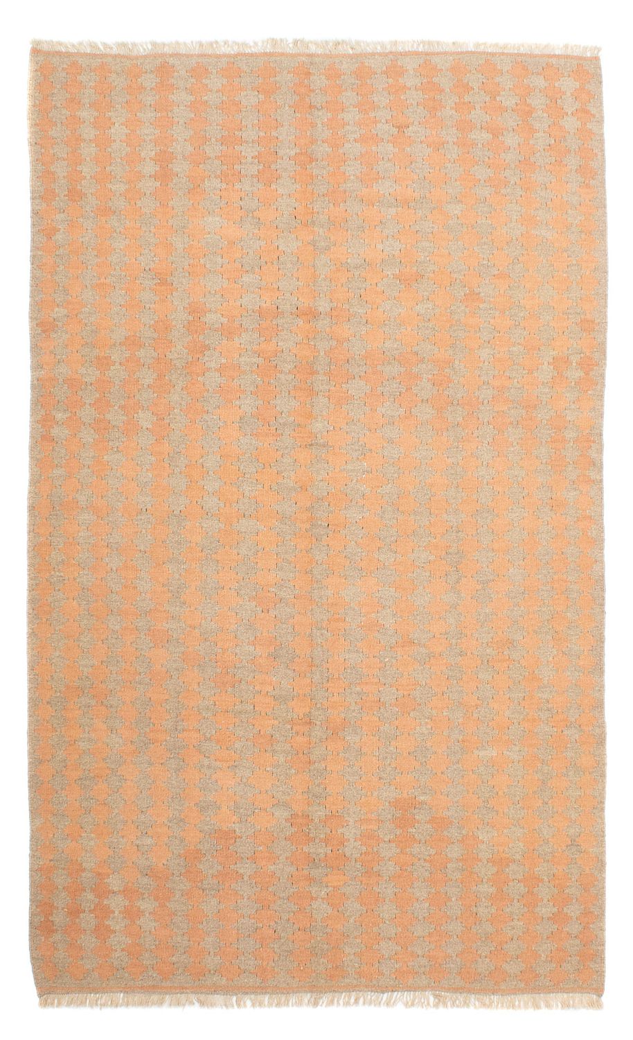 Kelim Carpet - orientalisk matta - 259 x 160 cm - ljusbrun