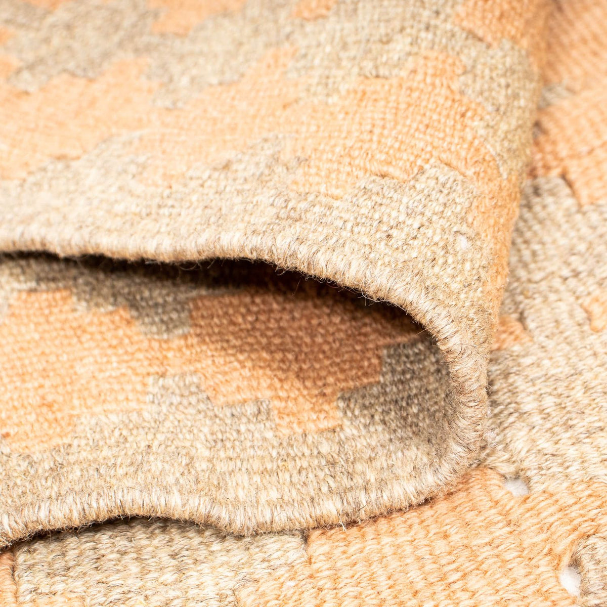 Kelim Carpet - orientalisk matta - 259 x 160 cm - ljusbrun