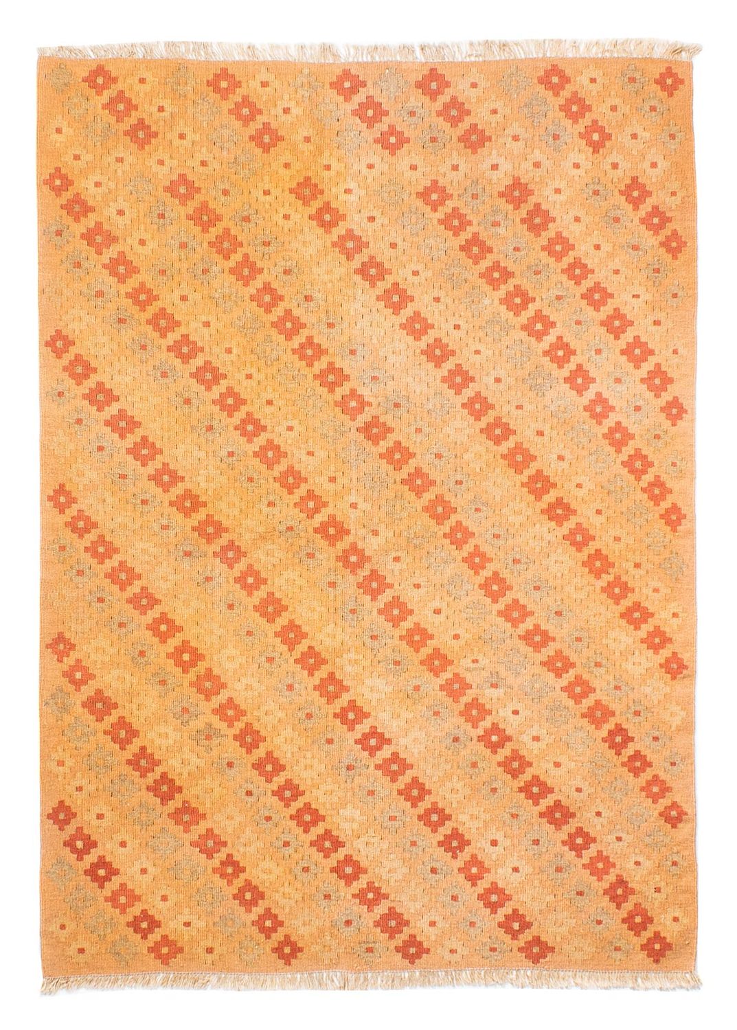 Kelim Carpet - orientalisk matta - 184 x 137 cm - flerfärgad