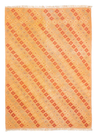Kelim Carpet - orientalisk matta - 184 x 137 cm - flerfärgad