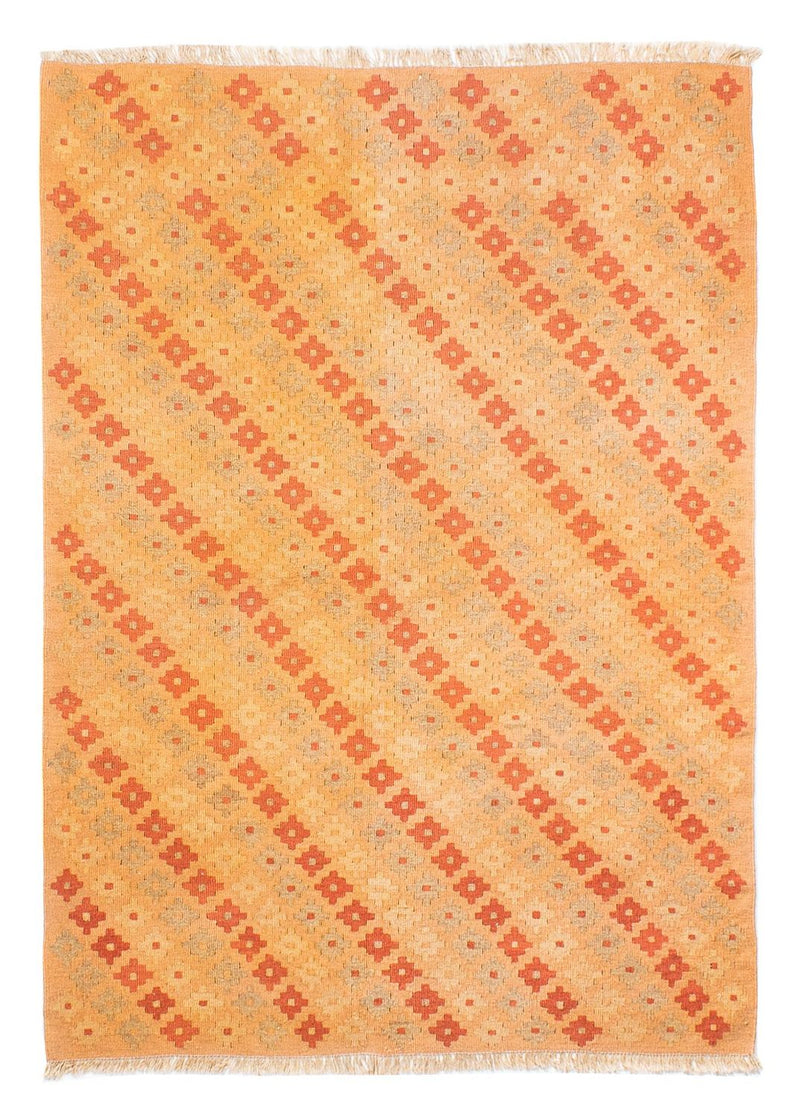 Kelim Carpet - orientalisk matta - 184 x 137 cm - flerfärgad