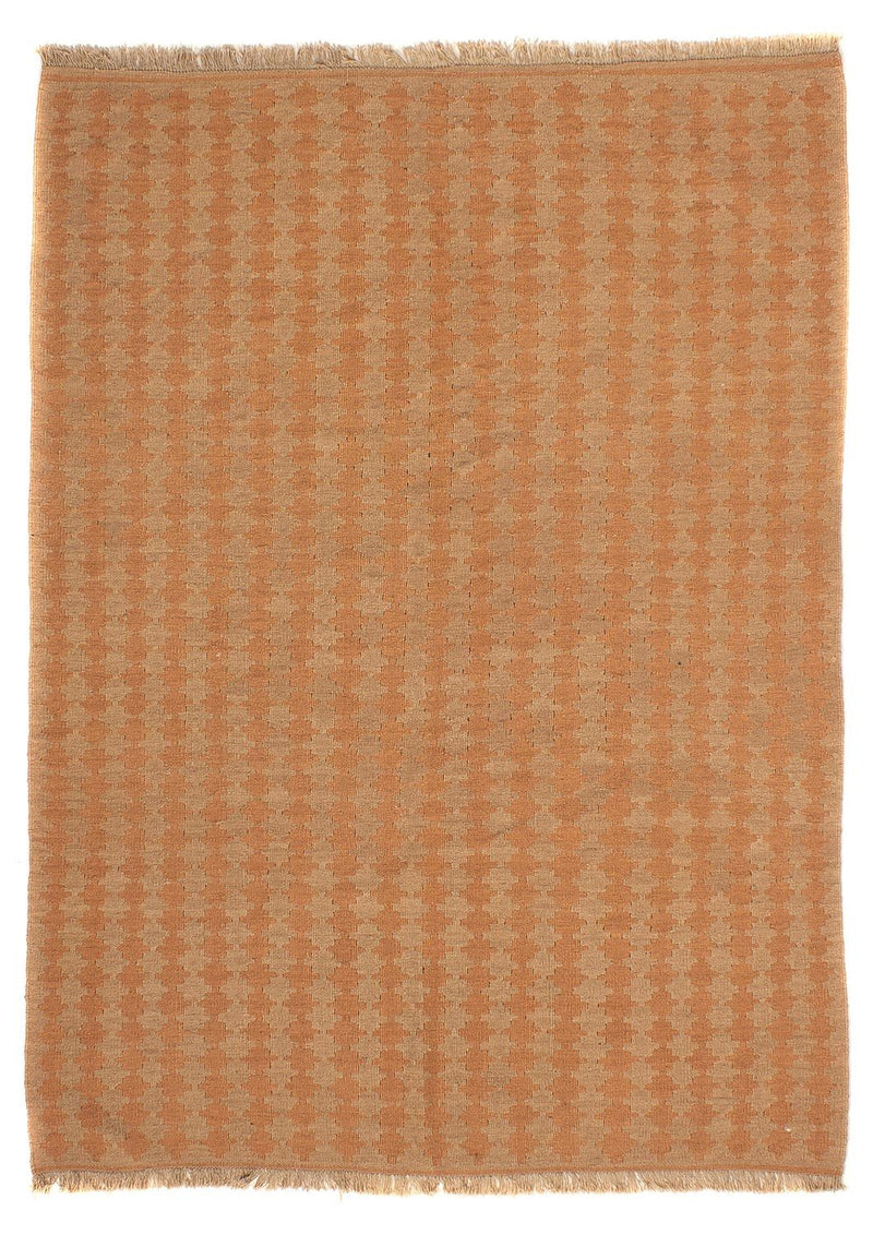 Kelim Carpet - orientalisk matta - 216 x 158 cm - ljusbrun