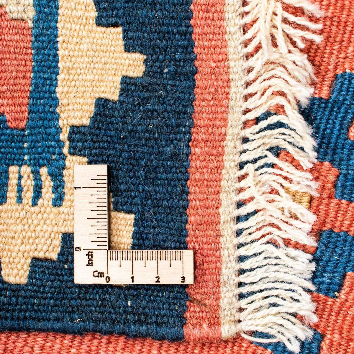 Kelim Carpet - orientalisk matta - 193 x 135 cm - orange