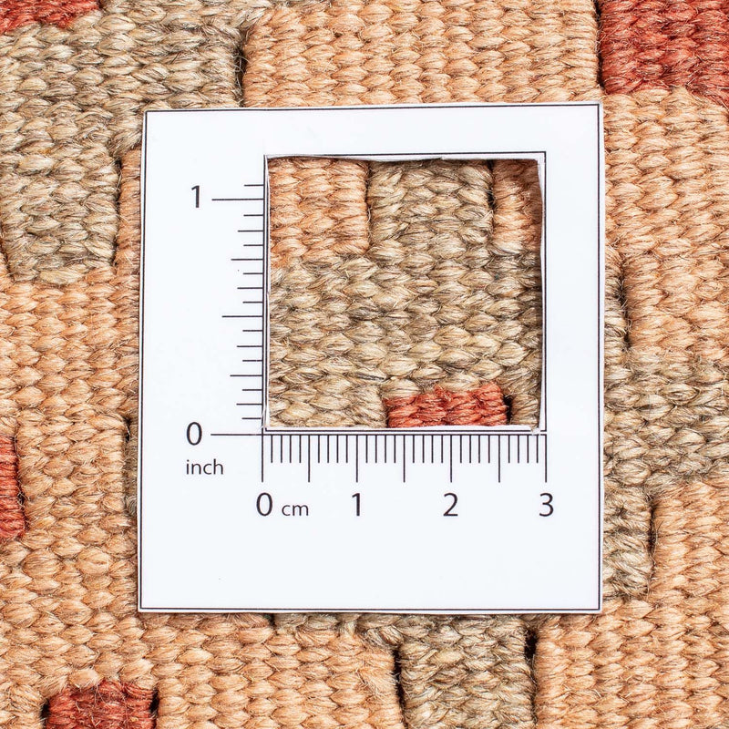 Kelim Carpet - orientalisk matta - 214 x 158 cm - ljusbrun