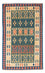 Kelim Carpet - orientalisk matta - 198 x 121 cm - blå
