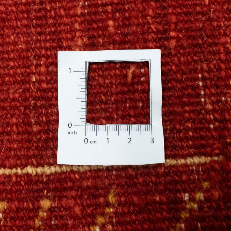 Gabbeh-matta - persisk - 191 x 152 cm - röd