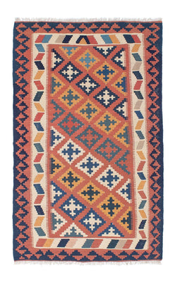 Kelim Carpet - orientalisk matta - 180 x 109 cm - flerfärgad