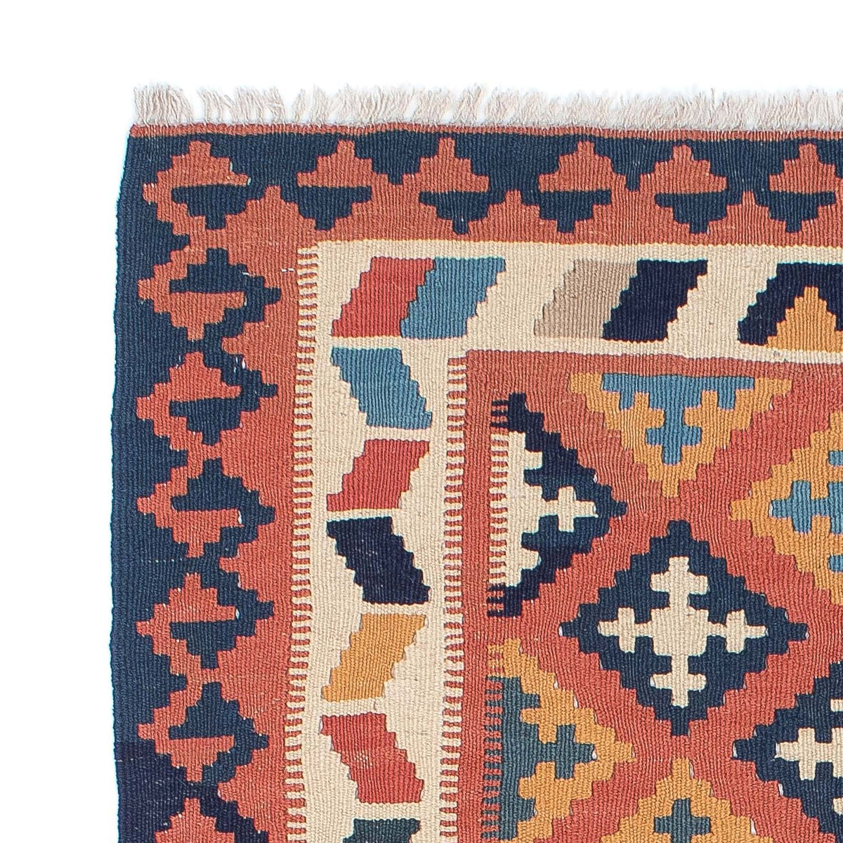 Kelim Carpet - orientalisk matta - 180 x 109 cm - flerfärgad