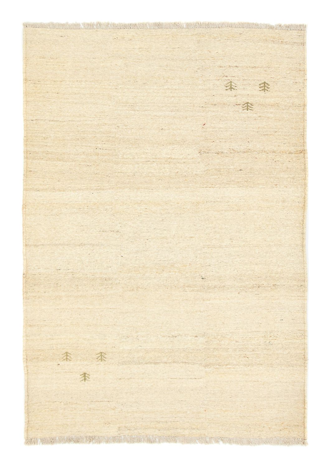 Gabbeh-matta - persisk - 171 x 120 cm - beige