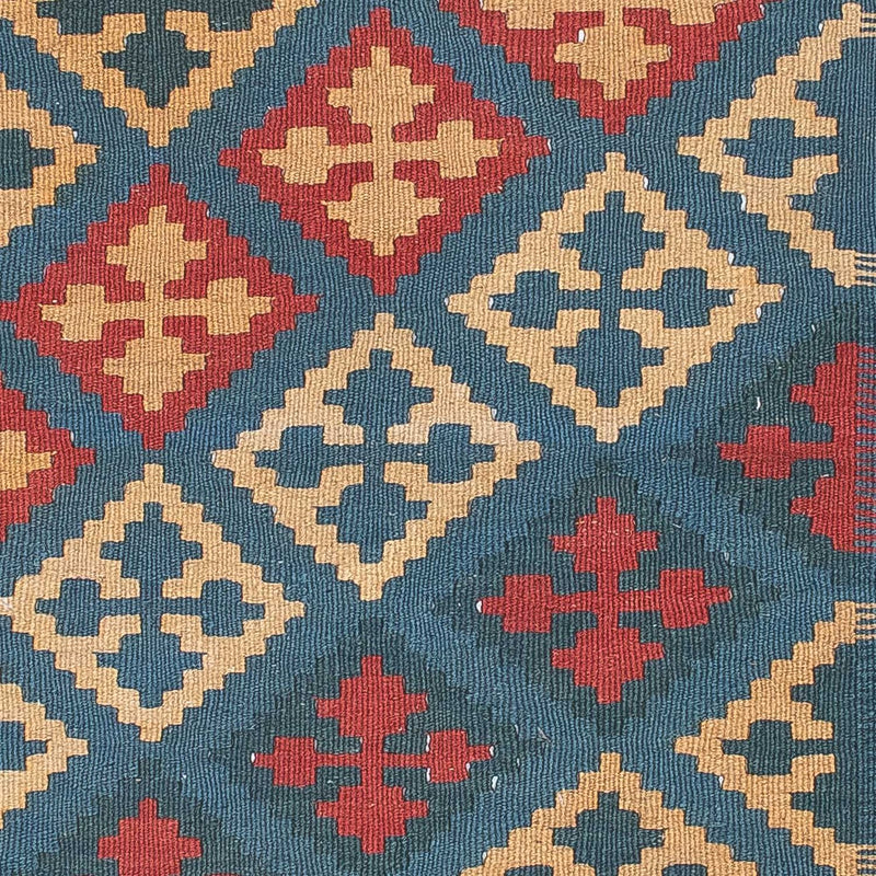 Kelim Carpet - orientalisk matta - 168 x 118 cm - blå