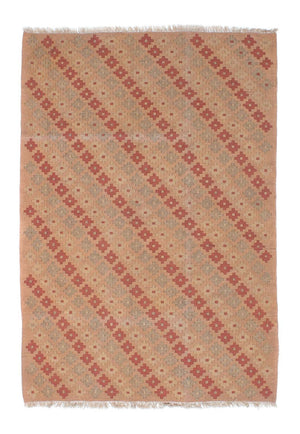 Kelim Carpet - orientalisk matta - 178 x 123 cm - ljusbrun