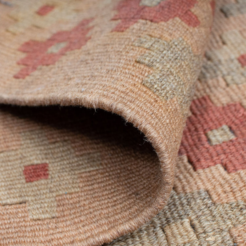 Kelim Carpet - orientalisk matta - 178 x 123 cm - ljusbrun