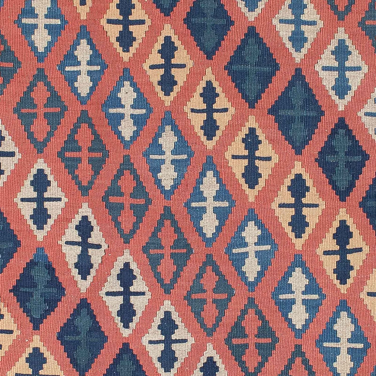 Kelim Carpet - orientalisk matta - 180 x 130 cm - flerfärgad