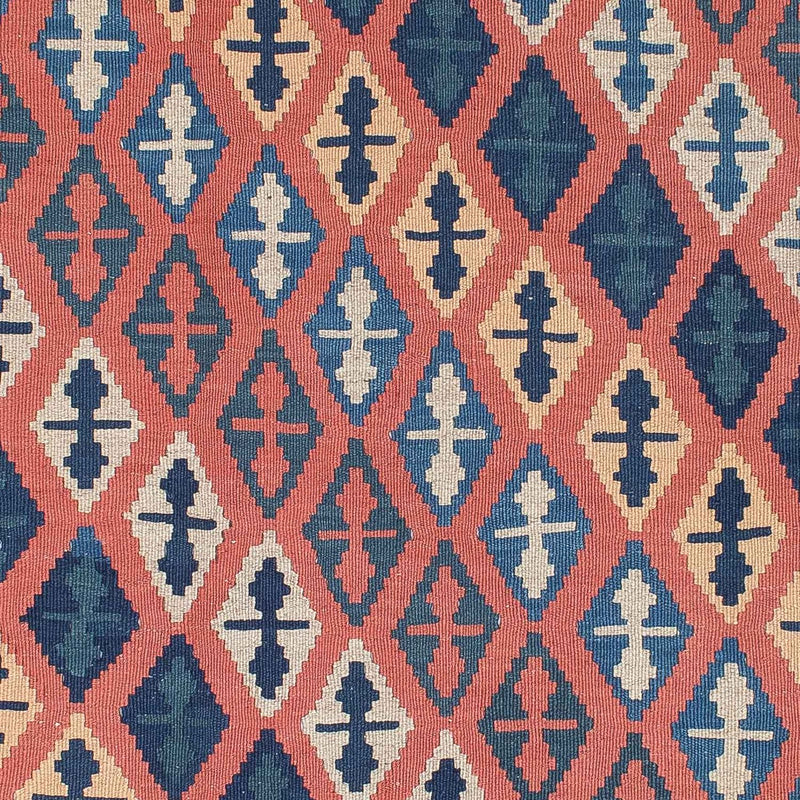Kelim Carpet - orientalisk matta - 180 x 130 cm - flerfärgad