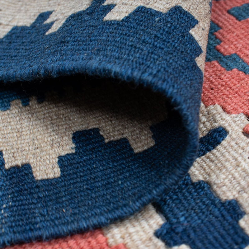 Kelim Carpet - orientalisk matta - 180 x 130 cm - flerfärgad