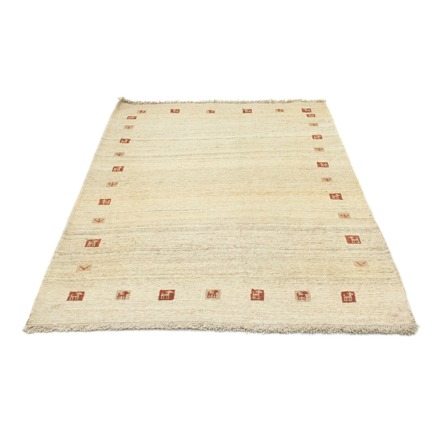Persisk Gabbeh Mattan 184x124cm - Perserteppich Wollteppich