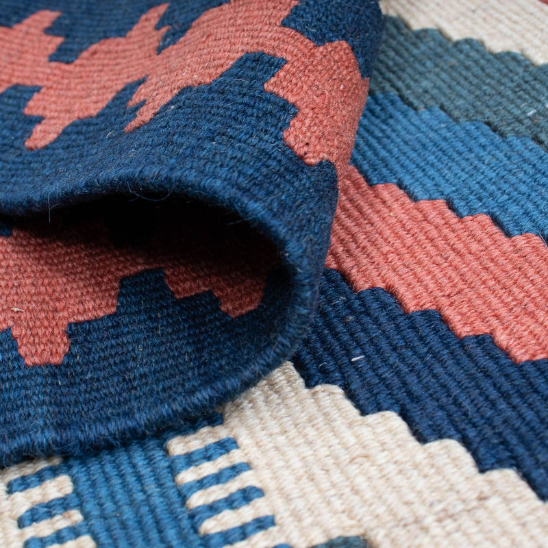 Kelim Carpet - orientalisk matta - 181 x 111 cm - flerfärgad