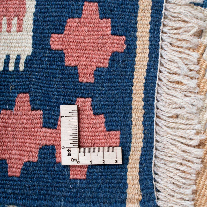 Kelim Carpet - orientalisk matta - 181 x 111 cm - flerfärgad