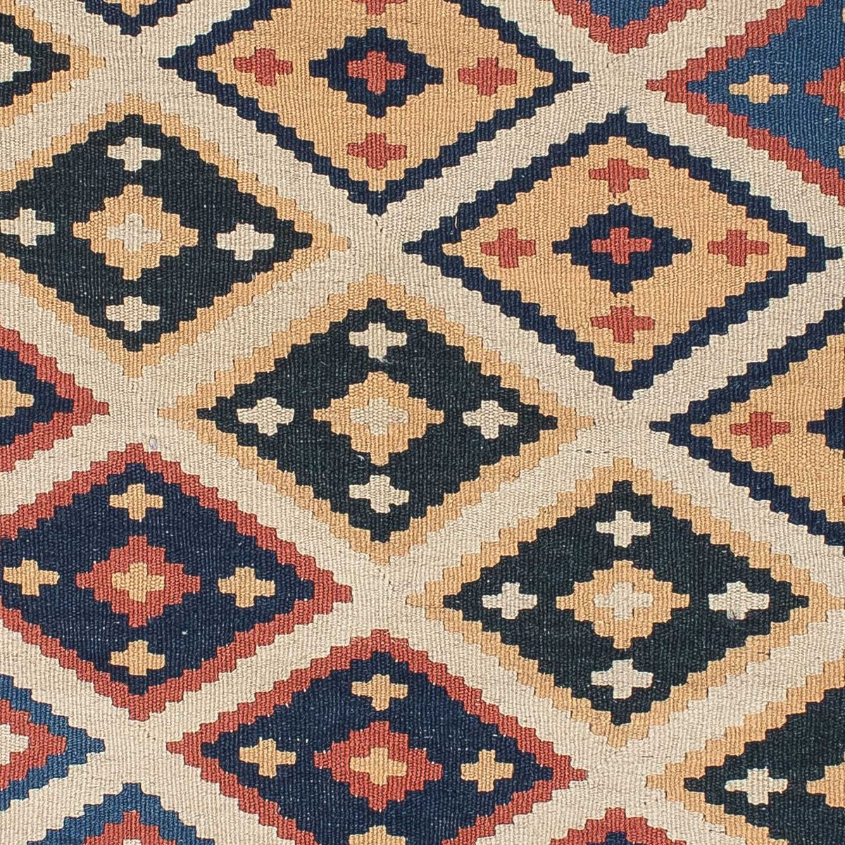 Kelim Carpet - orientalisk matta - 174 x 124 cm - flerfärgad