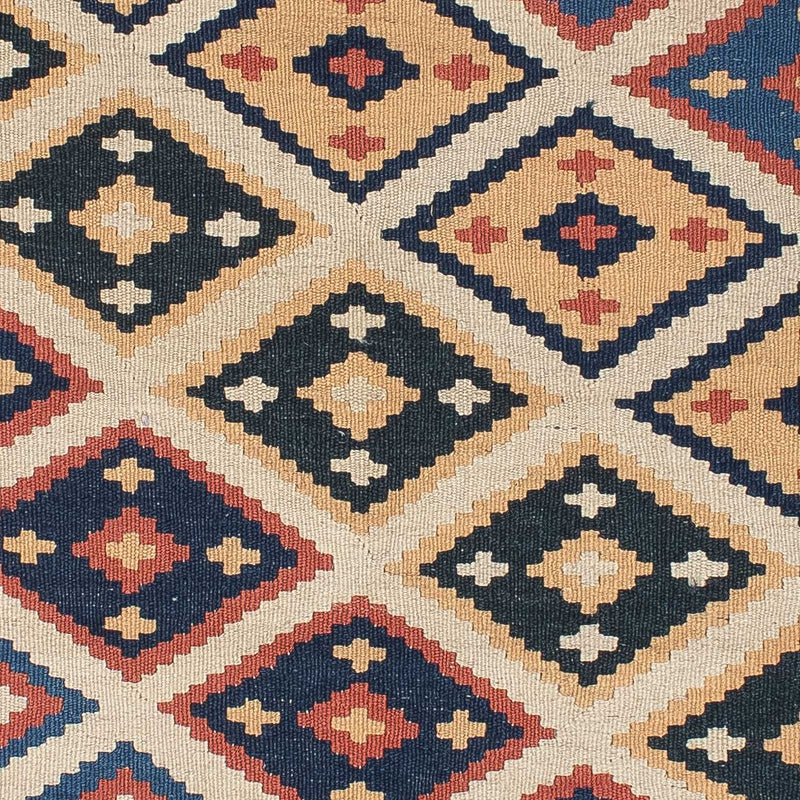 Kelim Carpet - orientalisk matta - 174 x 124 cm - flerfärgad