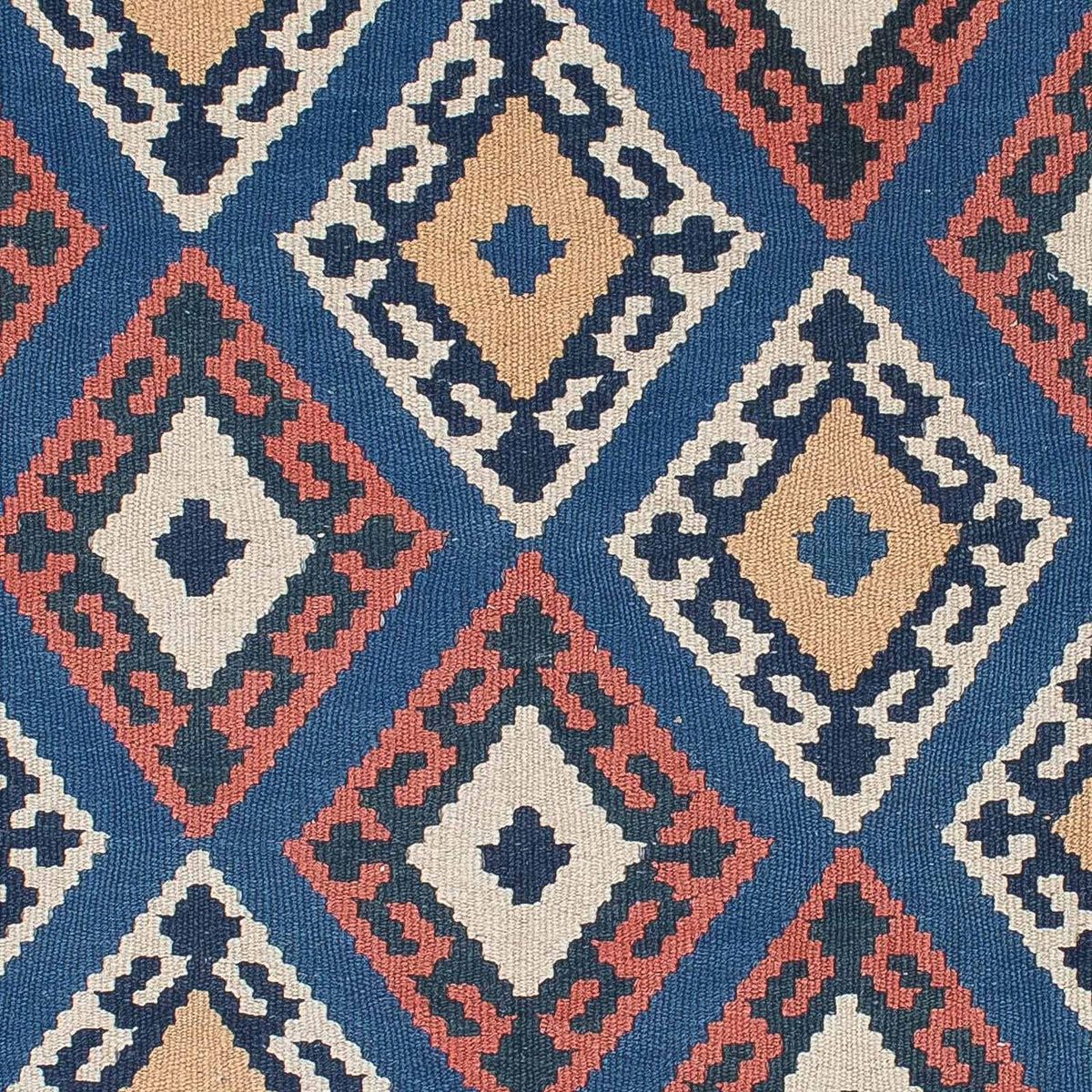 Kelim Carpet - orientalisk matta - 172 x 115 cm - blå