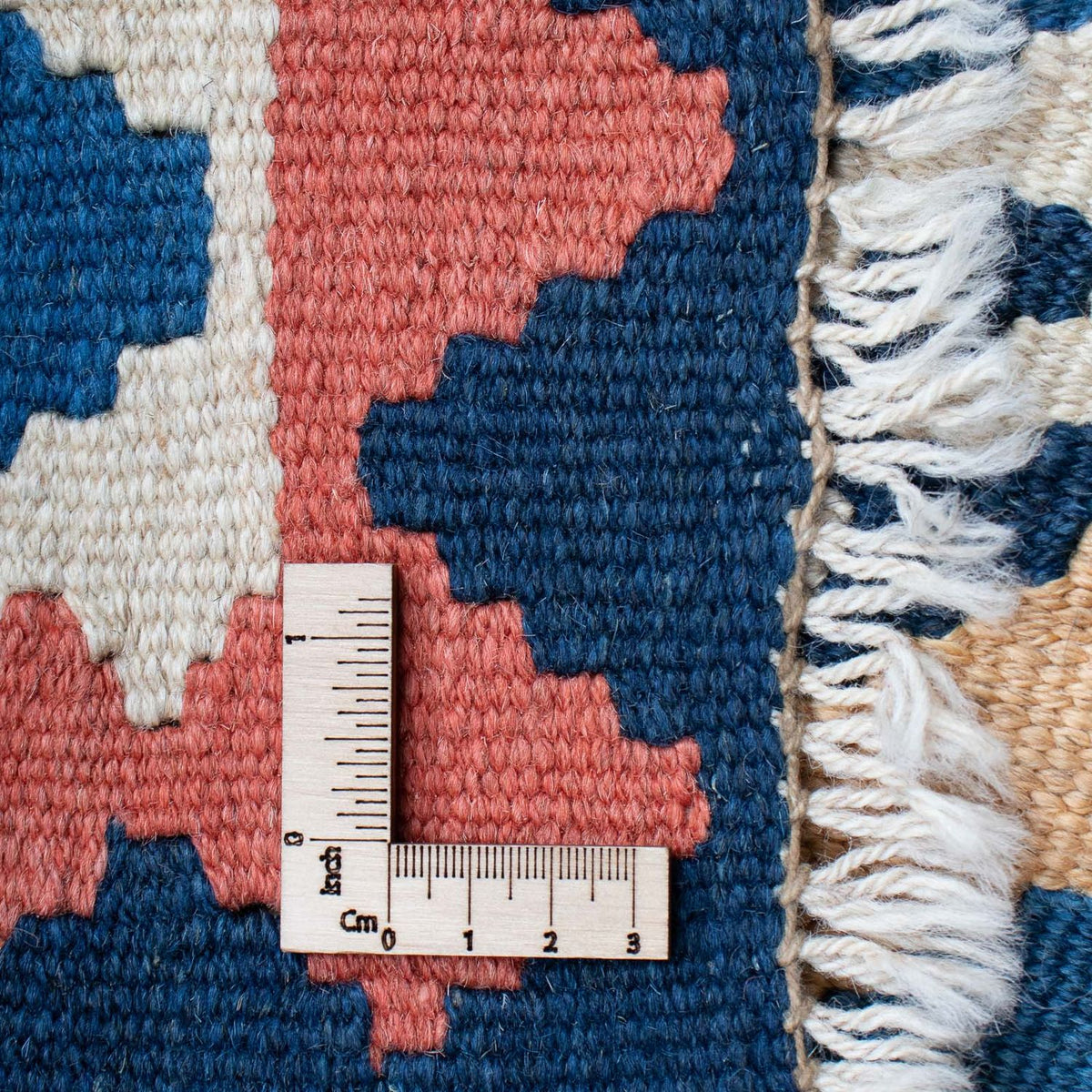 Kelim Carpet - orientalisk matta - 172 x 115 cm - blå