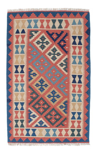 Kelim Carpet - orientalisk matta - 172 x 108 cm - flerfärgad