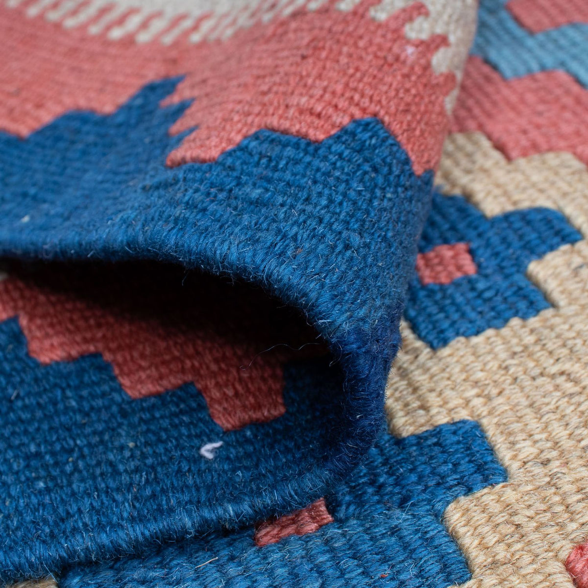 Kelim Carpet - orientalisk matta - 172 x 108 cm - flerfärgad