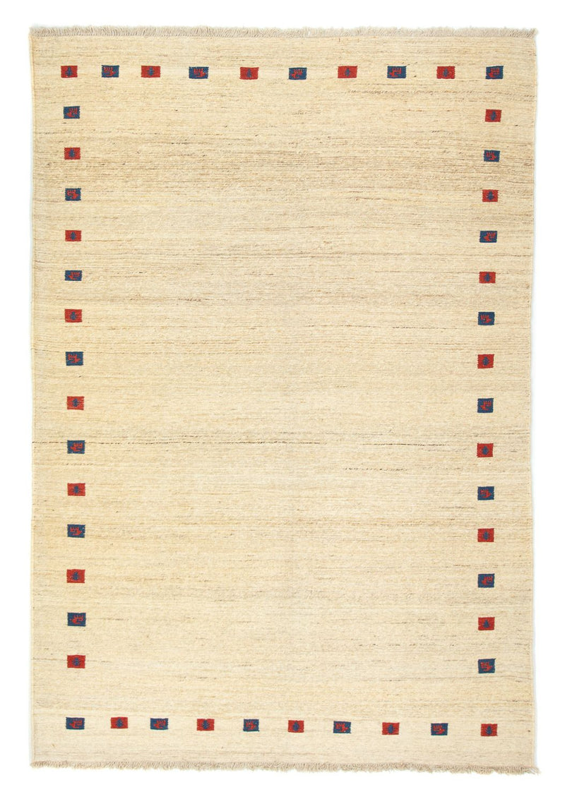 Gabbeh-matta - persisk - 252 x 170 cm - beige