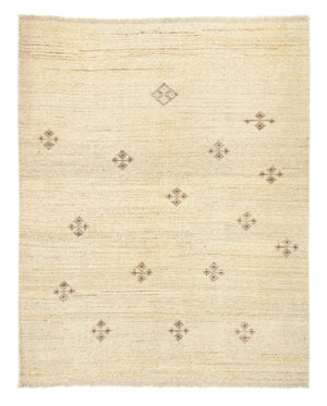 Gabbeh-matta - persisk - 198 x 154 cm - beige