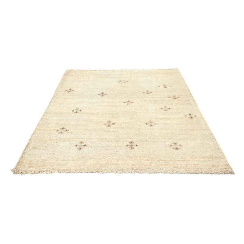 Gabbeh-matta - persisk - 198 x 154 cm - beige