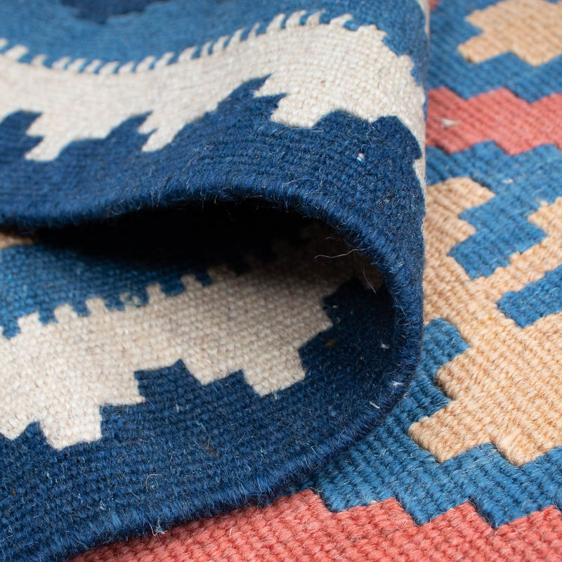 Kelim Carpet - orientalisk matta - 186 x 133 cm - flerfärgad