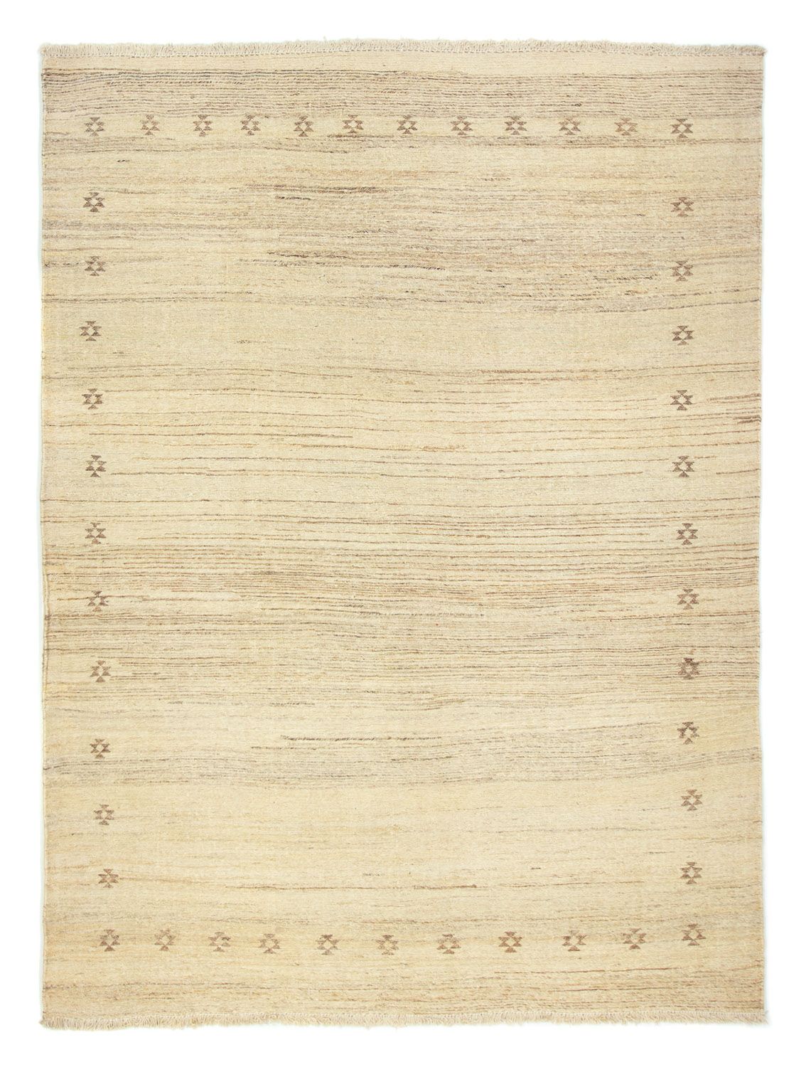 Gabbeh-matta - persisk - 232 x 173 cm - beige