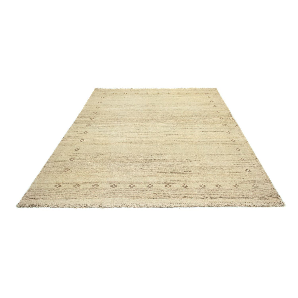 Gabbeh-matta - persisk - 232 x 173 cm - beige