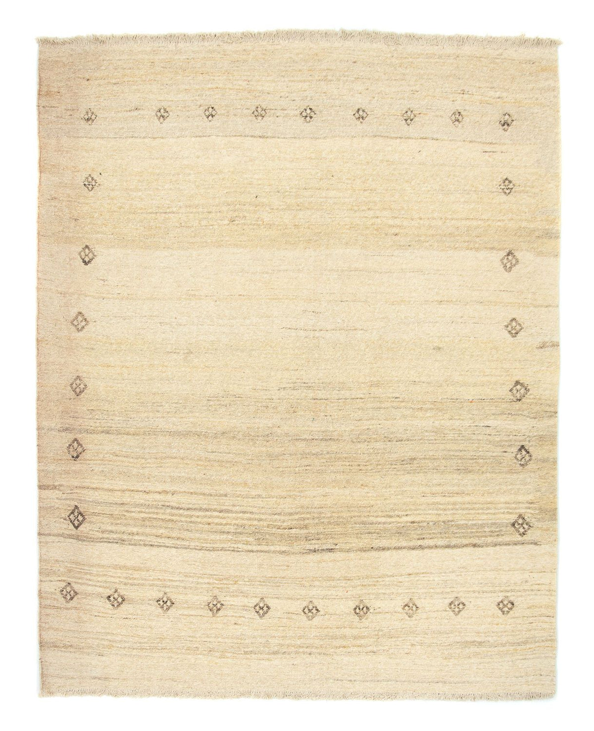 Gabbeh-matta - persisk - 202 x 163 cm - beige