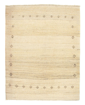 Gabbeh-matta - persisk - 202 x 163 cm - beige