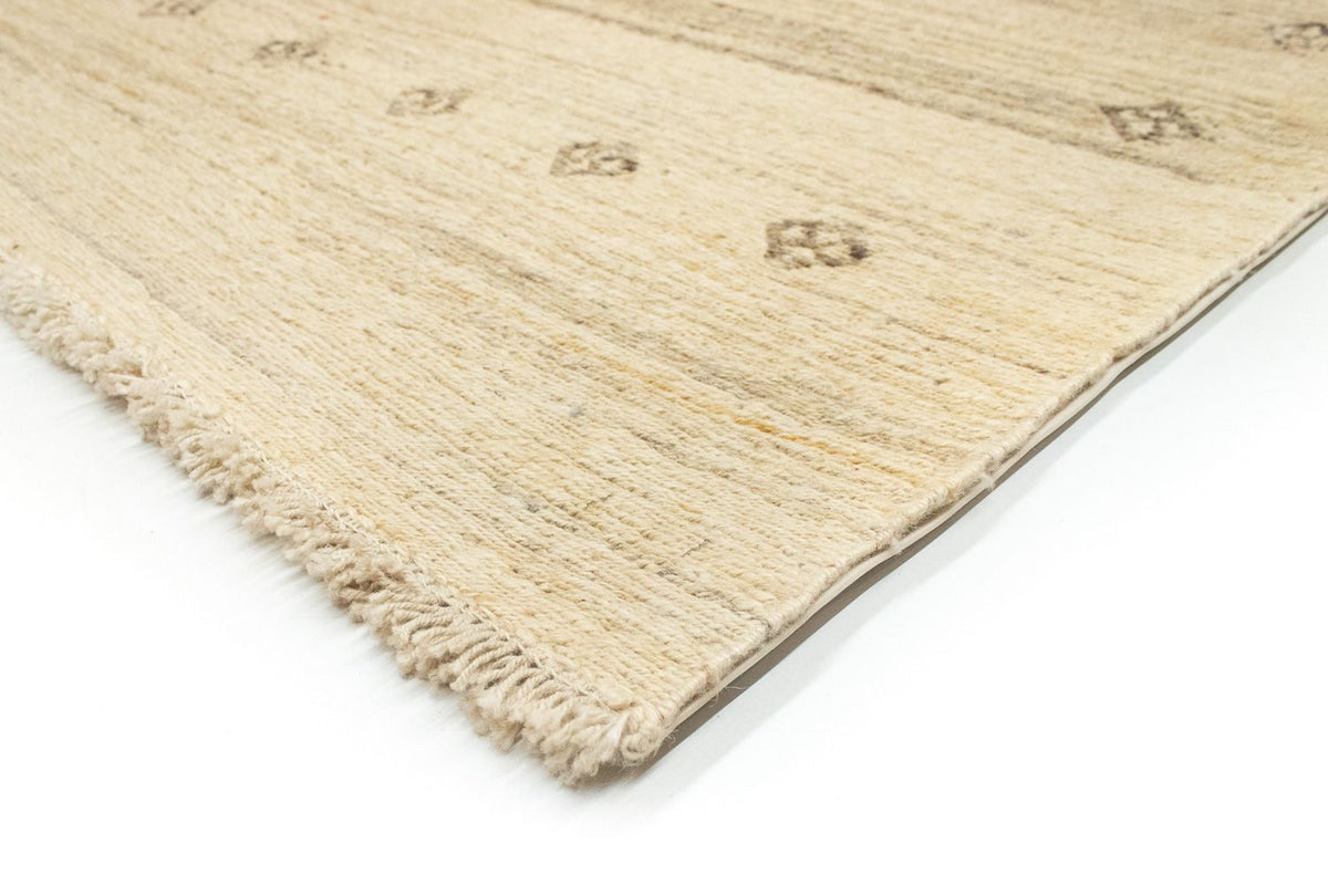 Gabbeh-matta - persisk - 202 x 163 cm - beige