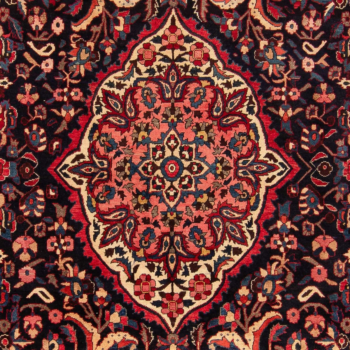 Persisk matta - Nomadic - 374 x 267 cm - mörkblå